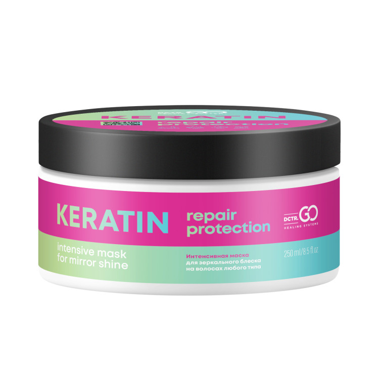 Kератиновая маска для любого типа волос 250 мл. Keratin SPA hair repair в Тамбове