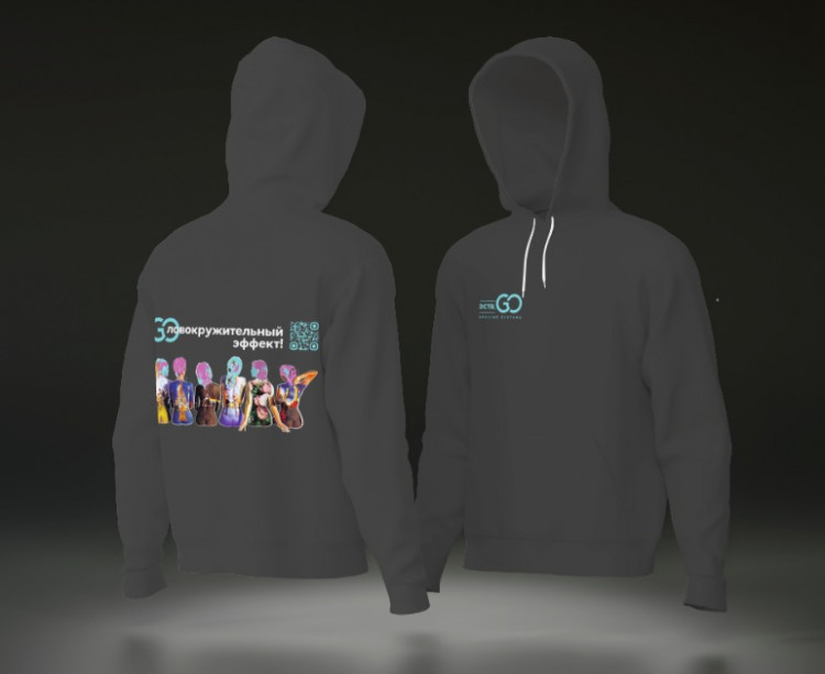 Худи с логотипом Dctr.Go в Тамбове