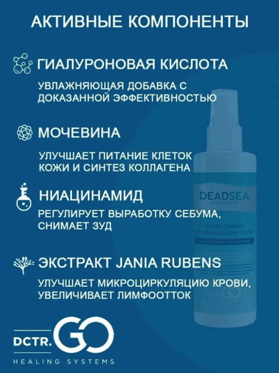 Dctr.Go Очищающий гель для умывания лица с церамидами  250 мл в Тамбове