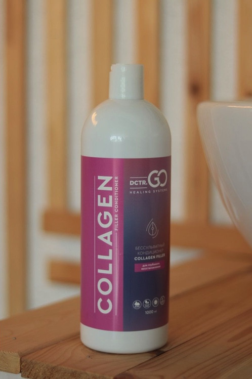 Dctr.Go Бессульфатный шампунь для волос с коллагеном 1000 мл в Тамбове