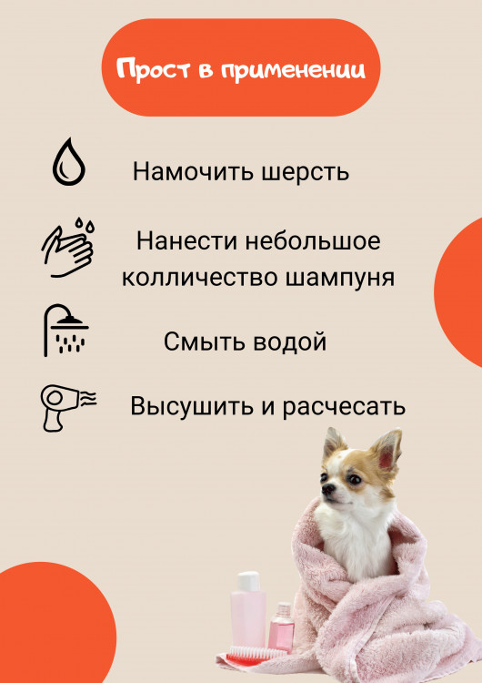 Dctr.Go Шампунь-бальзам для животных  Sнampoo Therapy "Мультиуход" 250 ml в Тамбове