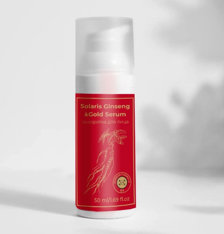 Сыворотка  для лица с корейским женьшенем и золотом 50 мл в Тамбове