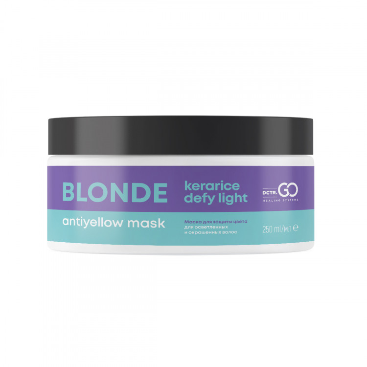 Блонд маска для защиты цвета Kerarice Defy Lidht Dctr.Go 250мл в Тамбове